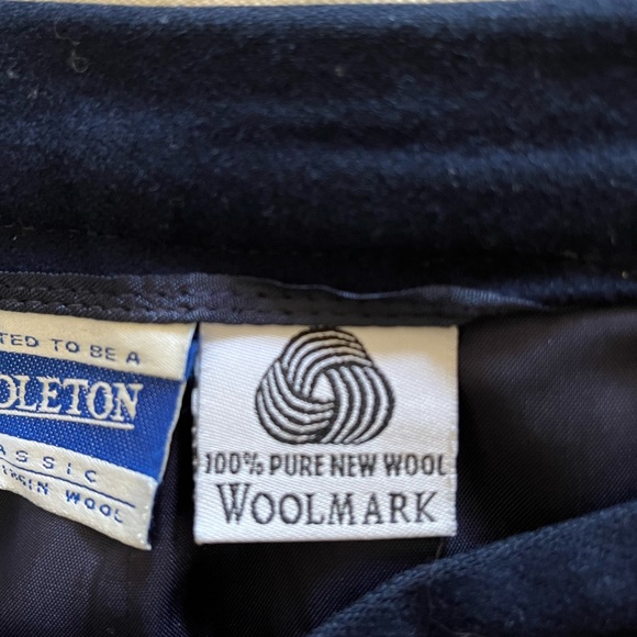 Vintage Pendleton Virgin Wool Skirt - Picture 3 of 6